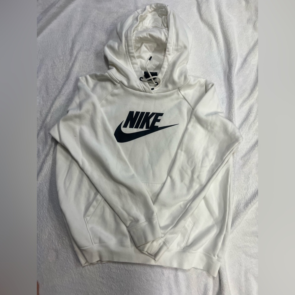 Nike White Hoodie